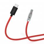 Alvin's Cables Ultra Soft USB-C Type-C to 2 Pin 12V Fast Charging Power Cable for Tilta| Teradek| SmallHD| Z-CAM| Blackmagic Pyxis 60cm|24inches for sale