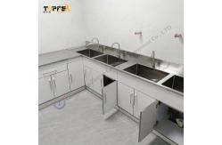 China Anti-Rust Easy-to-Clean Stainless Steel Lab Bench For Customized Applications supplier