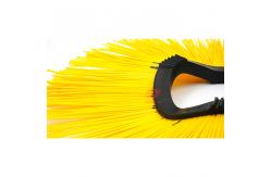 China Customized Plastic Material Street Sweeper Brush For Road Cleaning supplier