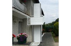 China Outdoor Disabled 6.5m Residential Vertical Platform Lift For Wheelchair supplier