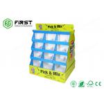 China Matt Finish E Flute Cardboard Pop Displays ODM / OEM for sale