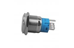 China 19mm Momentary Push Button Switch Waterproof IP66 5 Pin Terminal supplier