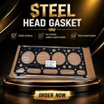 V2003 Diesel Engine Steel Cylinder Head Gasket 1G770-03312 1G790-03310 OE Replacement for V2203 V2403 Engine Overhaul for sale