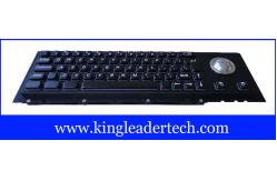 China Black Cherry Mechanical Keyswitch Metal Panel Mount Keyboard With Trackball supplier