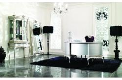 China ISO14001 Luxury Classic Office Table Solid Wood Computer Table supplier