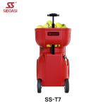 SIBOASI T7 APP Control Mini Shooting Tennis Machine Ball for Training