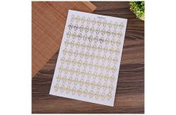 China Manual Account Luminous Star Stickers 1.25mm Mobile Back Sticker supplier