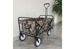 China Outdoor Folding Wagon Stroller Collapsible Camping Picnic Cart supplier