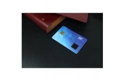 China 7816 Chip Fingerprint Smart Card For Employee Identification supplier