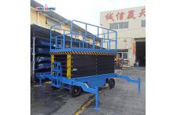 China 3000mm-16000mm Mobile Scissor Lift Platform Movable Hydraulic Lift supplier