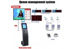 China 17 Inch 19 Inch Queue Management Kiosk Self Service Software Free supplier