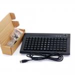 78 Keys  Cherry MX Membrane POS Programmable Keyboard With Swipe Card Reader