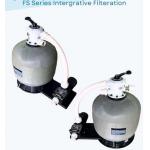 China FS400 Swimming Pool Top Mount Sand Filter With 0.5HP SPS Pump manufacturer