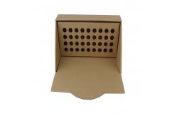 China Brown Cardboard Display Boxes Eco Friendly Display Stand supplier