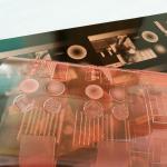 Black 2.84mm Photopolymer Digital Solvent Plate For Flexo Printing for sale