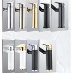 Swivel Rotate Black Mechanical Crane 360Degree Wash Basin Faucet