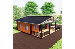 China Prefabricated Modular Expandable Container House Residential House With Balcony Room Villa supplier
