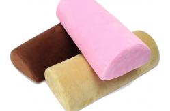China Multifunctional Foam Foot Rest Pillow Pain Relief Cushion Half Cylinder Shape supplier