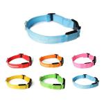 LED Dog Collar Waterproof Flashing Light Up Night Walking Adjustable USB Rechargeable