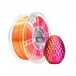 High Strength PLA+ Filament Diameter 1.75mm Silk Tri-color Rose Red Gold Green 3d printing filament for sale