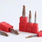 High Quality HRC55 Carbide Ball Nose End Mill 2 Flute Carbide Cutter End Mill Tools for sale