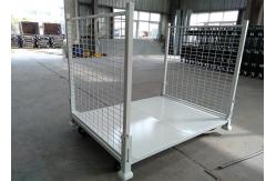 China Collapsible Tier Rack Pallet Stacking Frames For Warehouse Mobile Stacking Racks supplier
