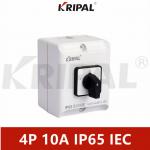 Electrical Changeover Cam Switch 4P 10A IP65 230-440V IEC standard for sale
