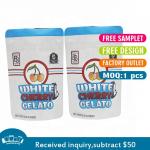 Resealable Gravure Printed Foil Pouches 0.125oz Flat Bottom Pouch