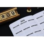 Practical Wide Ruled Composition Notebook With Pen Loop / Double Bookmarks