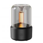 Home Office Use Candle Light Intelligent Humidifier  2022 Creative Gifts Simulation Candle Light Aroma Diffuser for sale