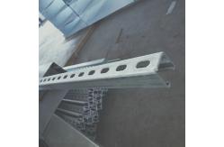China Customizable C Shape Galvanised Slotted Channel ASTM GB And JIS Standards supplier