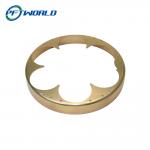 Laser Cutting Sheet Metal Fabrication Parts Custom Precision Brass Accessories for sale