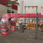 Versatile 0.65 Ton Small Telescopic Crane For Fishing Boats for sale