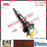 Diesel engine fuel injector 222-5966 2225966 diesel injector assembly fuel injection spare parts 222-5966 for sale