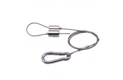 China Galvanized Steel LED Ceiling Light Kit ，Hanging Custom Wire Rope Assemblies supplier