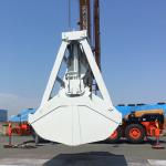 Remote Control 12 CBM Port Solutions Crane Grab Bucket for sale