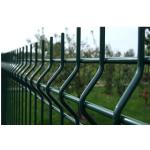 2.4m Green 3D Welded Wire Fence PVC Plastic Coated Wire Fencing for sale