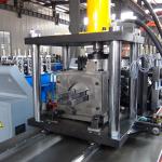 Storage Rack Cold Roll Forming Machine For Metal Roof Sheet Making 220V for sale