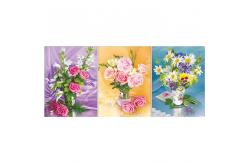 China Decoration Flower Pictures Custom Lenticular Printing PET Printing supplier