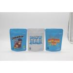 Edibles ziplockk Mylar Bags Smell Proof Eco Friendly Food Packaging Mylar Stand Up Pouches for sale