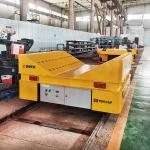 Battery Operated 20 Tons Roll Materials Rail Transfer Trolleys for sale