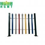 1.8m High Powder Coating Galvanized Palisade Fencing D Section Pale for sale