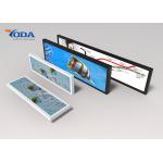 Metal Shell Stretched Bar LCD Display Advertising Player 49'' With Wifi Android for sale