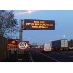 Full Color Dynamic Message Signs Maximum Brightness 15000nits Environment Friendly for sale