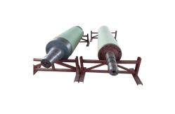 China Paper Making Line Soft Calendar Roller With Rubber Cover Improve Paper Smoothness supplier
