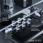 Custom Laser Quartz Objective Optical Welding Machine Rod Lens