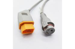 China Nihon Kohden To Utah TPU 3.0m IBP transducer Cable supplier