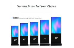 China Vertical Self Service Smart Touch Screen Kiosk 55 Inch 4K supplier