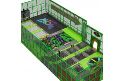 China Ultimate Indoor Fun Exciting Trampoline Park With Adventure Obstacle Course supplier