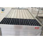Commercial Ebb And Flow Rolling Benches Hydroponics Greenhouse Growing Trays for sale